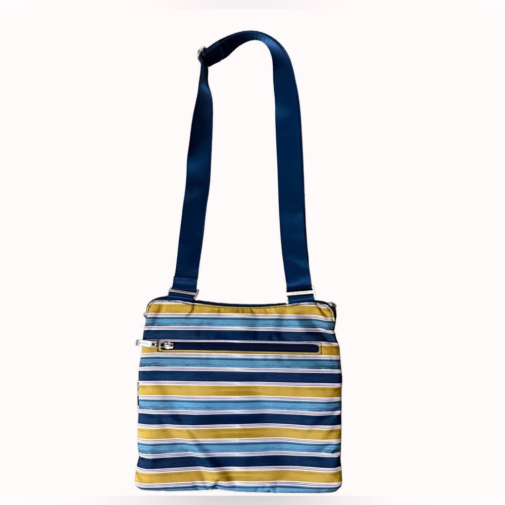 BAGGALLINI Striped Crossbody Purse/Handbag/Travel Organizer - Picture 11 of 12